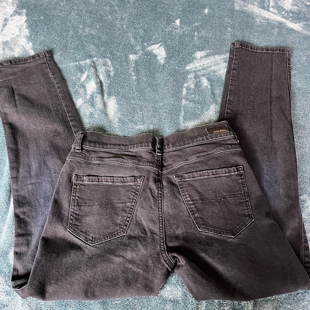 DIESEL JEANS Sandy 0679A 02 stretch . 02 W27 -L30 Black - Picture 6 of 9